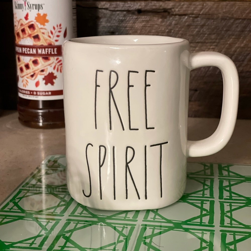 NWOT Rae Dunn Free Spirit mug